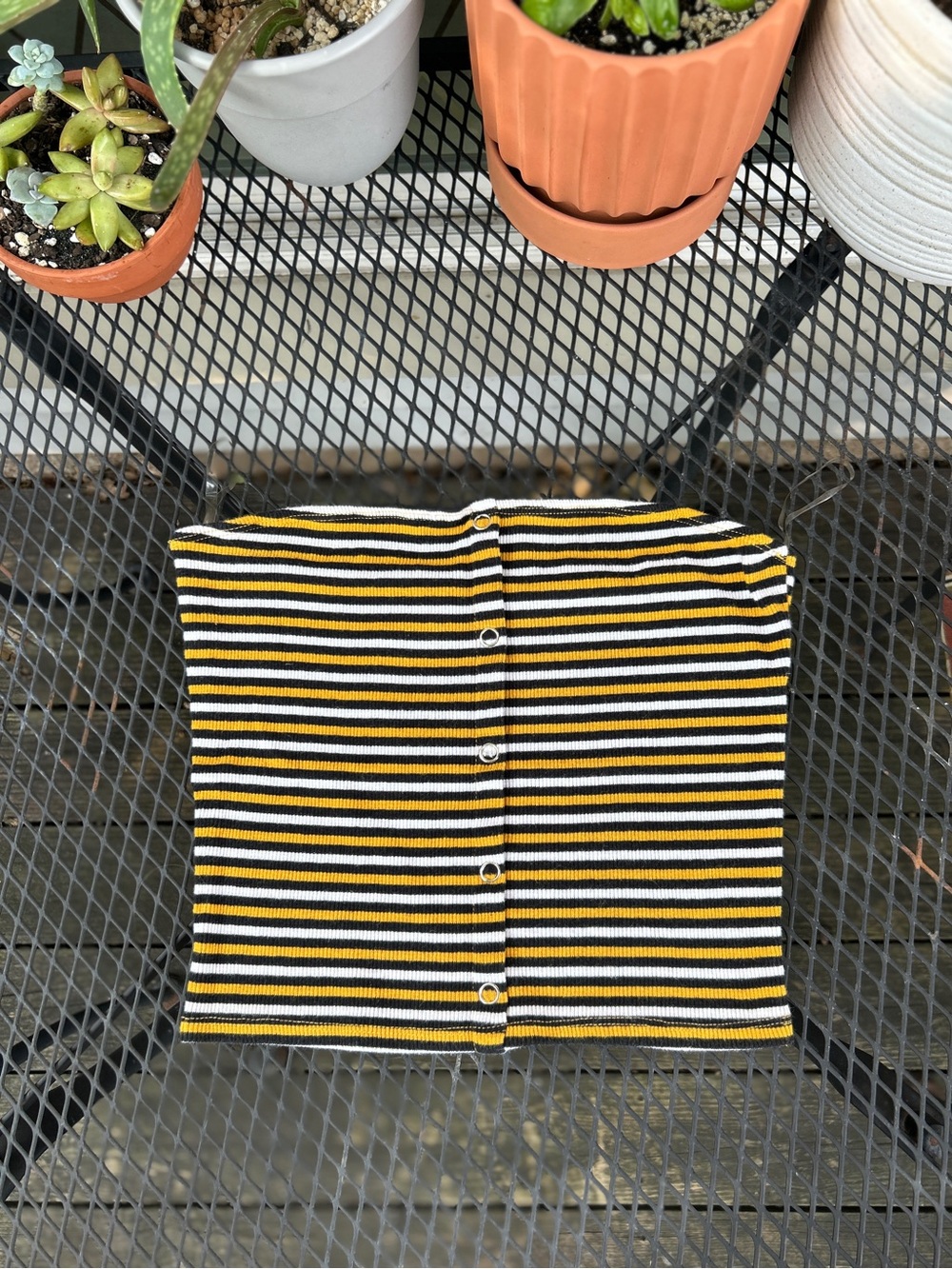 Striped Tube Top - Heart & Hips (Medium)